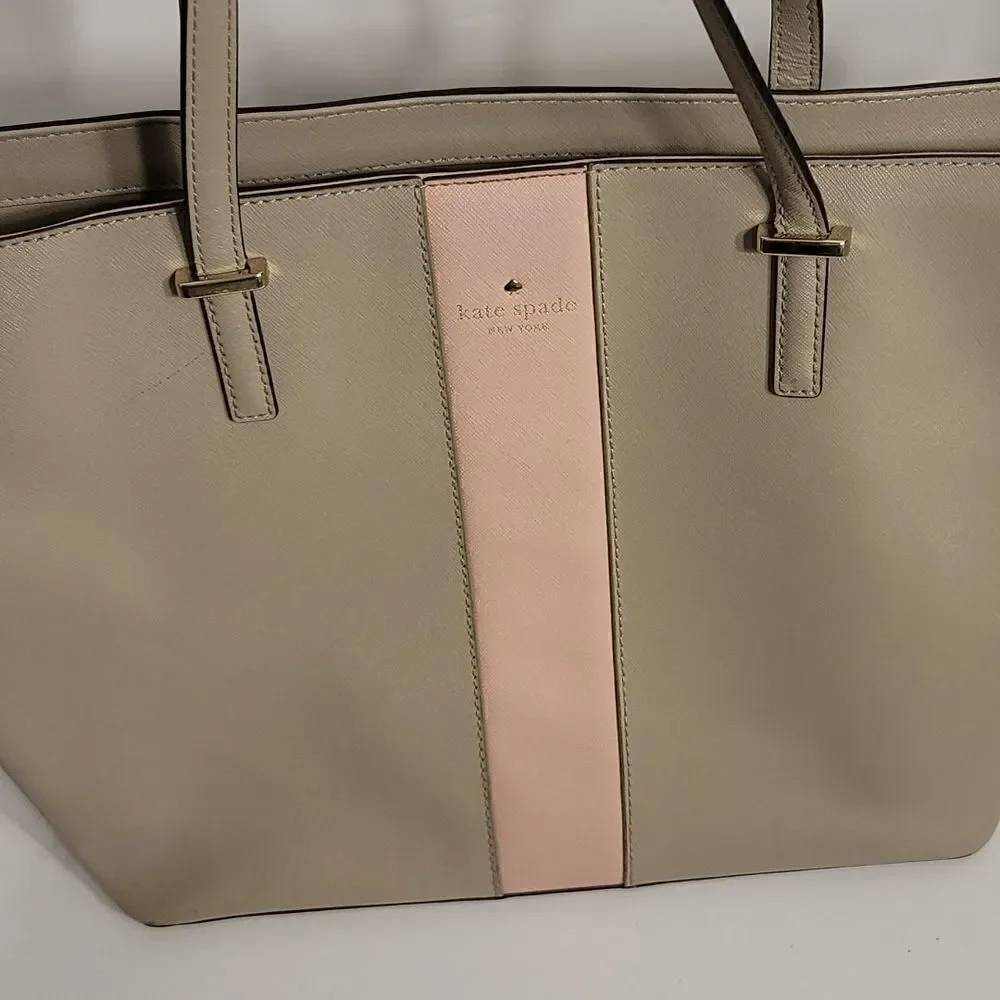 Kate Spade New York Medium Harmony Cedar Street Racing Stripe Tote